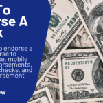How To Endorse A Check