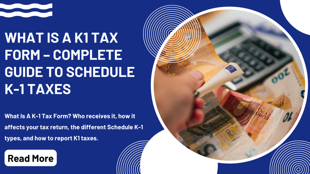 What Is A K1 Tax Form