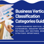 Business Vertical Classification Categories