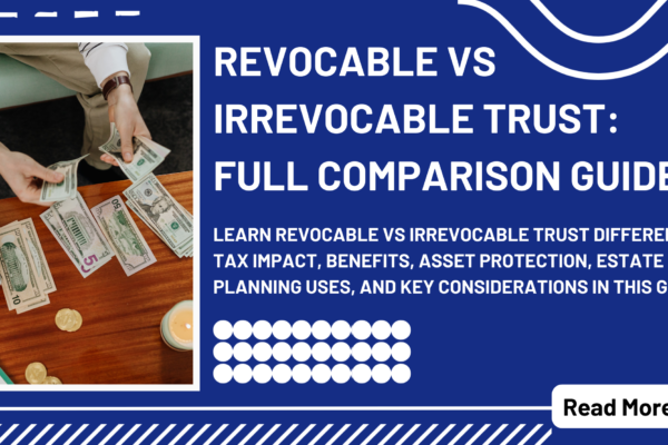 Revocable vs Irrevocable Trust