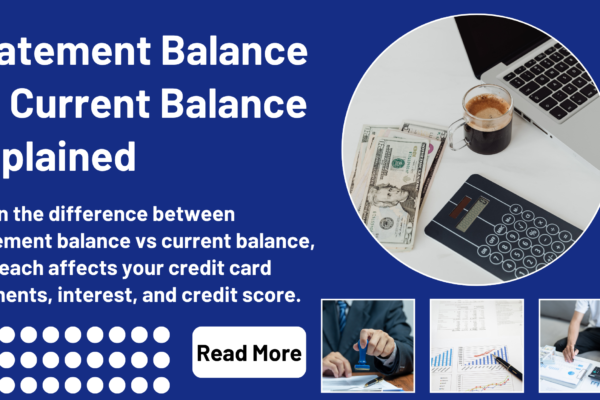 Statement Balance vs Current Balance Explained