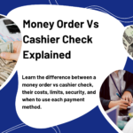 Money Order Vs Cashier Check