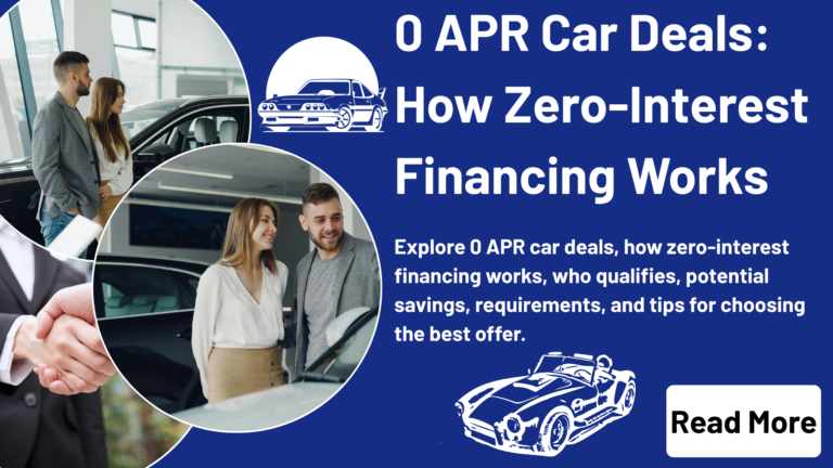 0 APR Car Deals